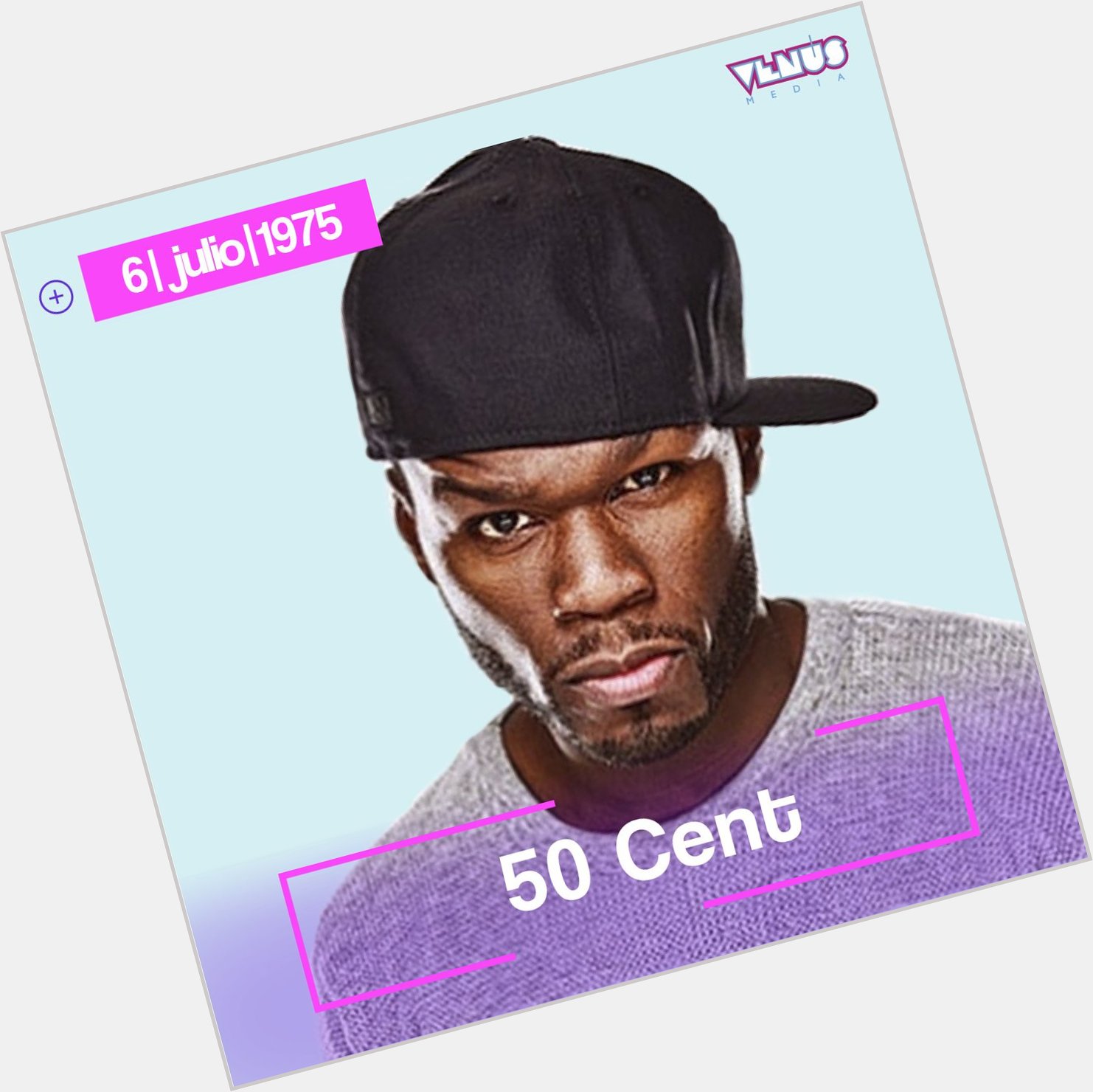 Curtis James Jackson lll, más conocido como 50 Cent, está de cumpleaños el día de hoy   Happy Bday! 