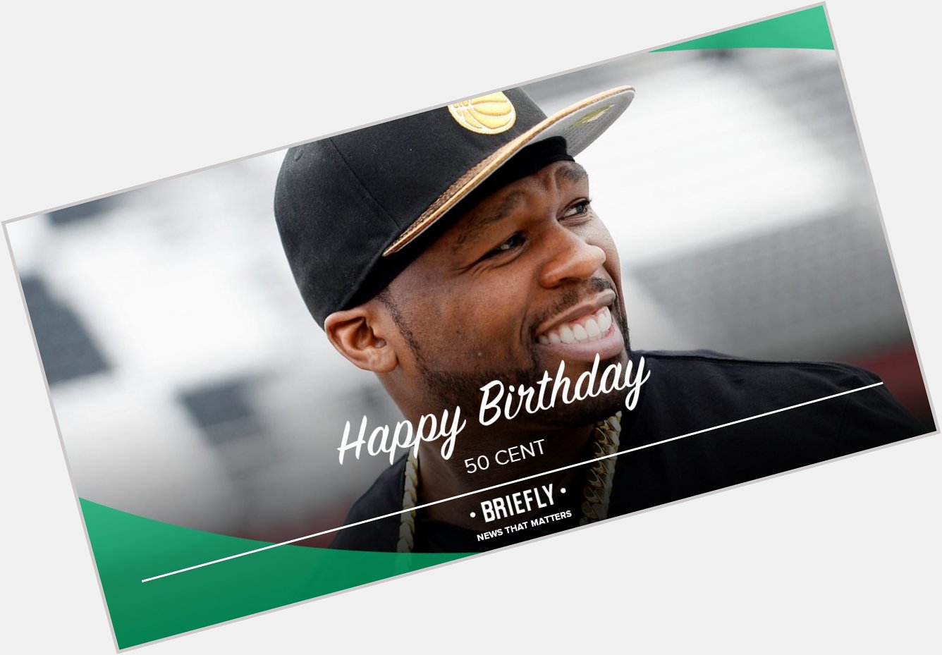 Wishing iconic rapper, 50 Cent a very happy birthday.     