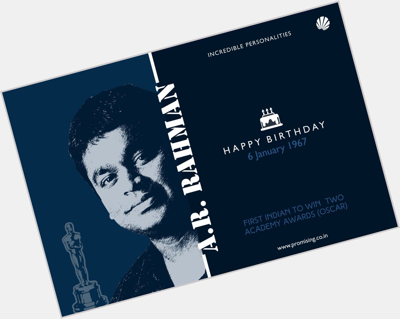 Happy birthday A.R.Rahman..A great musician, a great human being..  