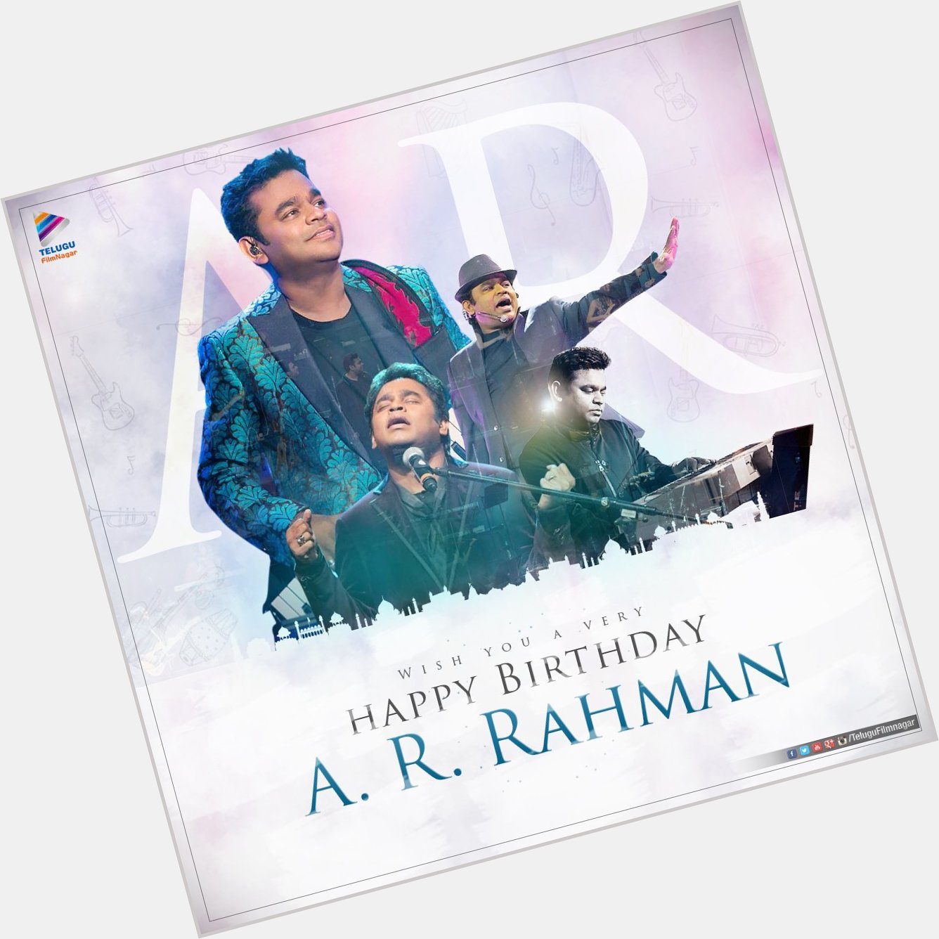HAPPY Birthday to A.R.RAHMAN sir Have a Victorious year ahead 