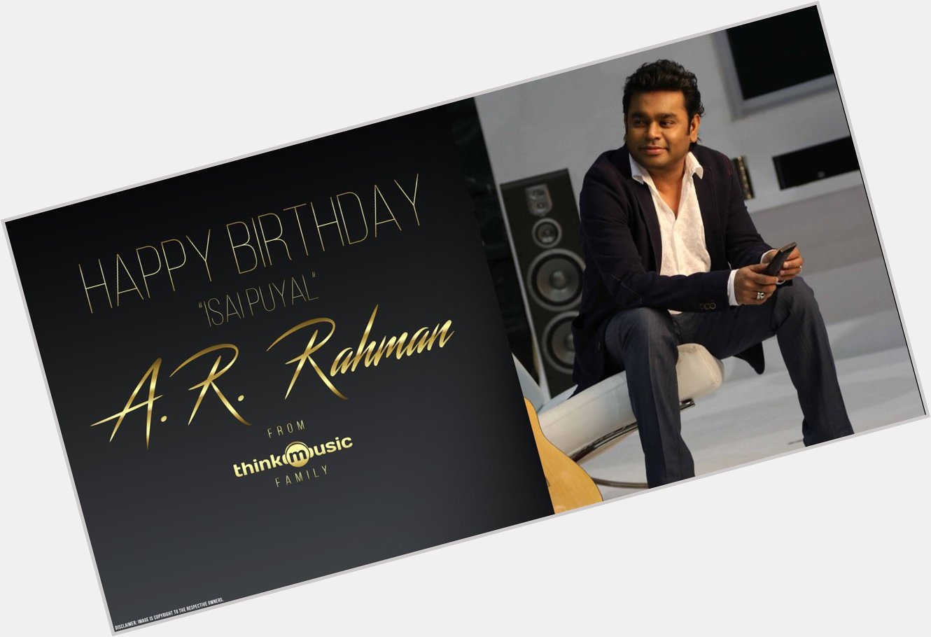 Happy Birthday thala R Rahman sir 