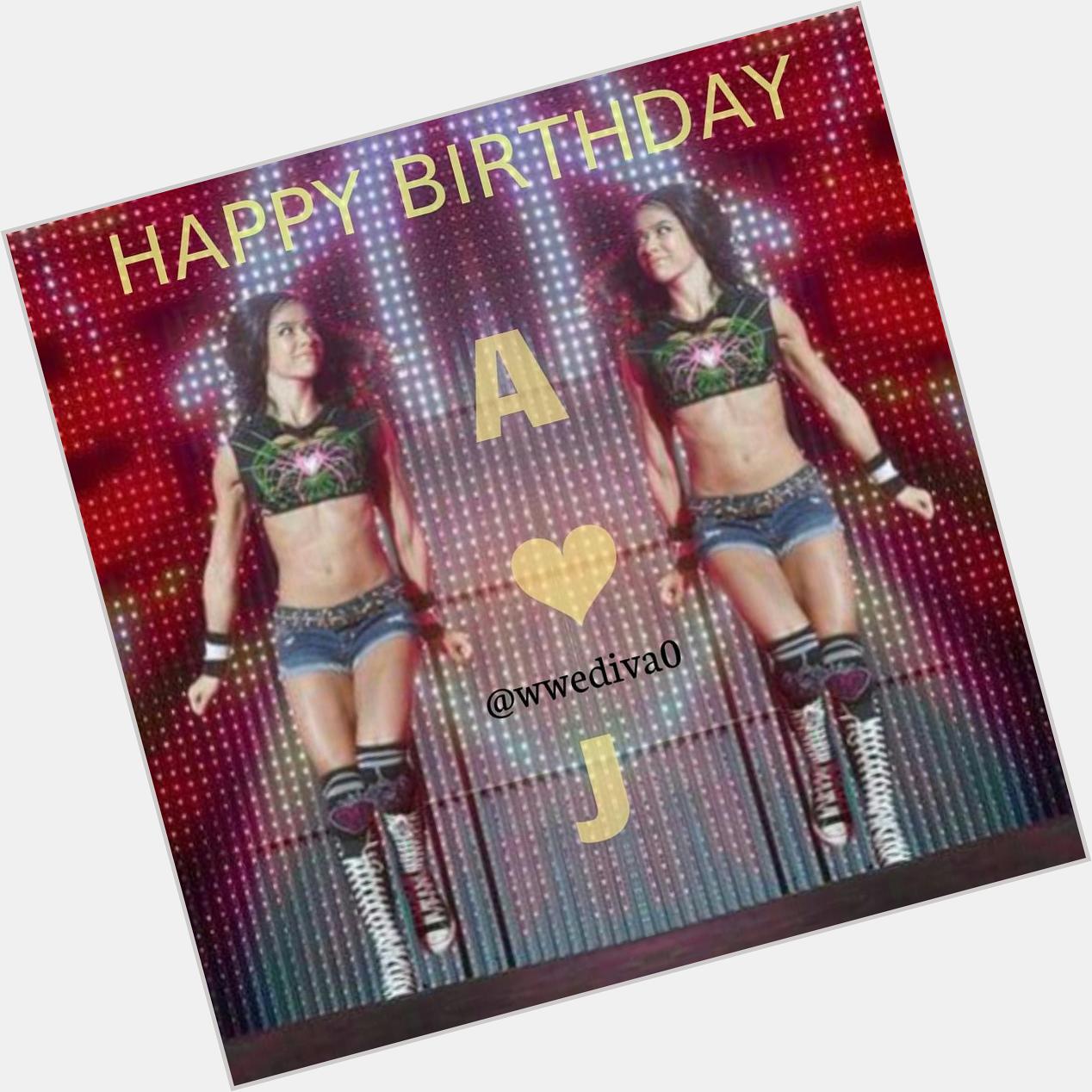 Happy 28th birthday to the best diva in the world aj Lee        