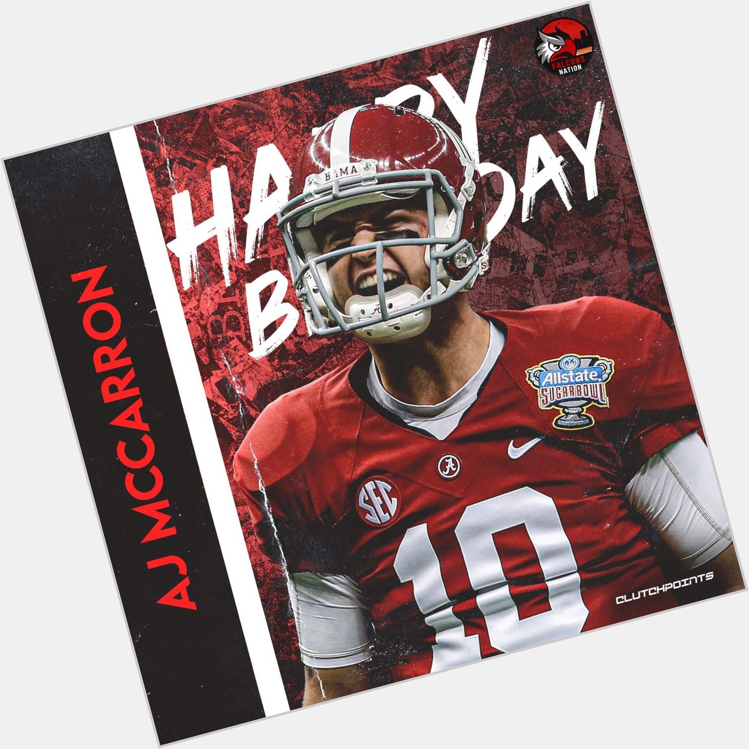 Join Falcons Nation in wishing AJ McCarron a happy 30th birthday!  