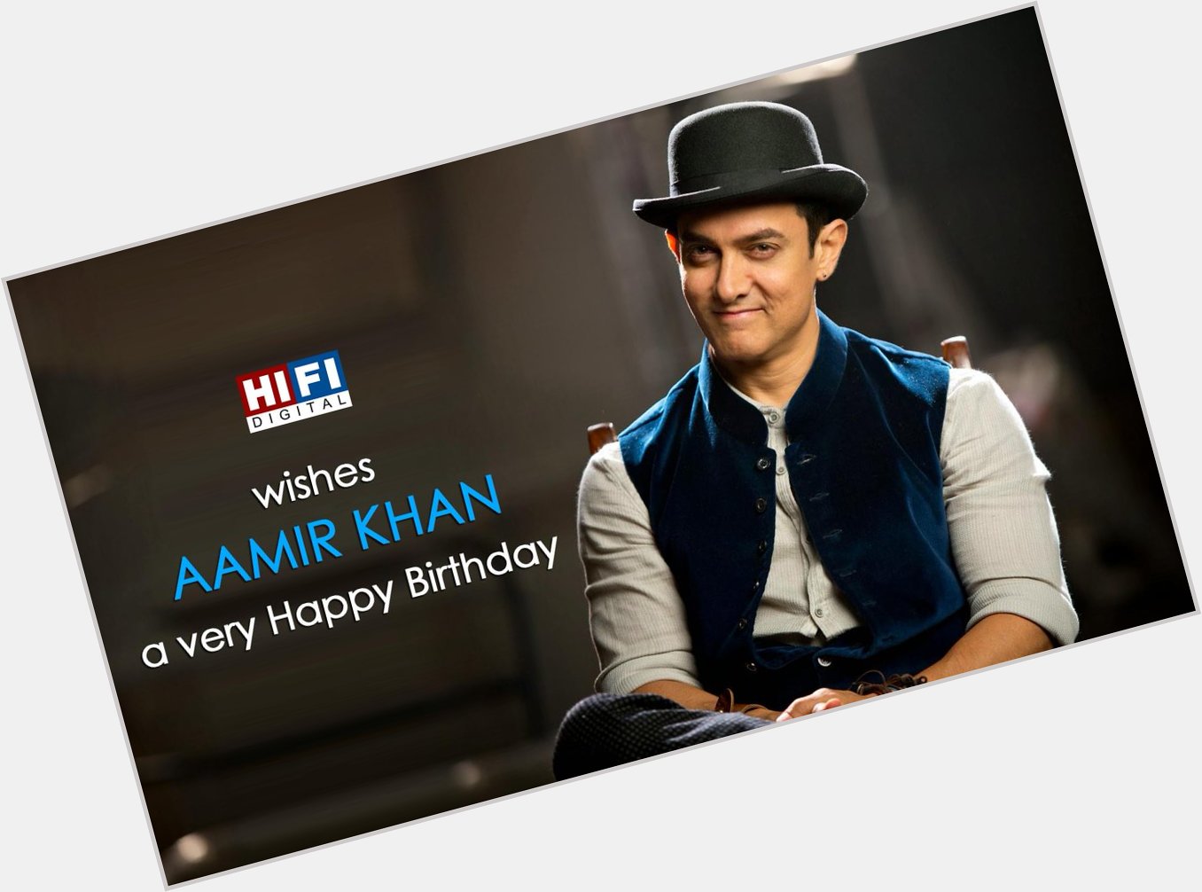 Happy Birthday Aamir Khan. He completes his half century today by turning 50. to wish him :D 
