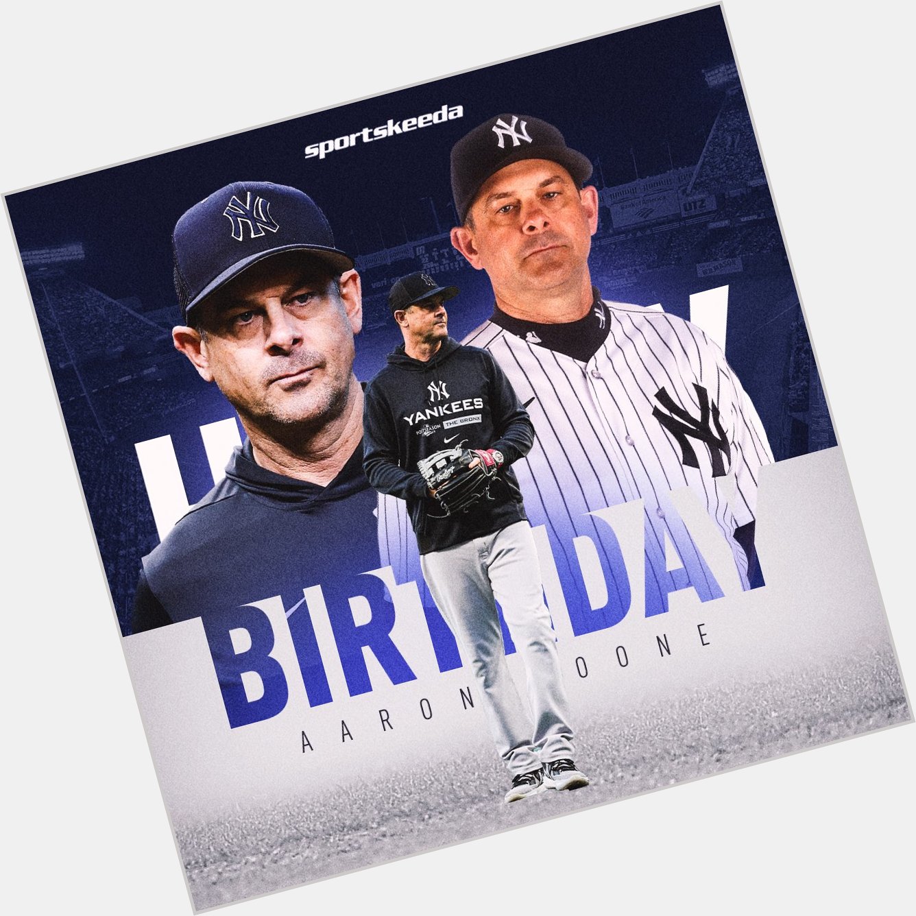 Happy Birthday to current manager for the New York Yankees and former All-Star INF, Aaron Boone    
