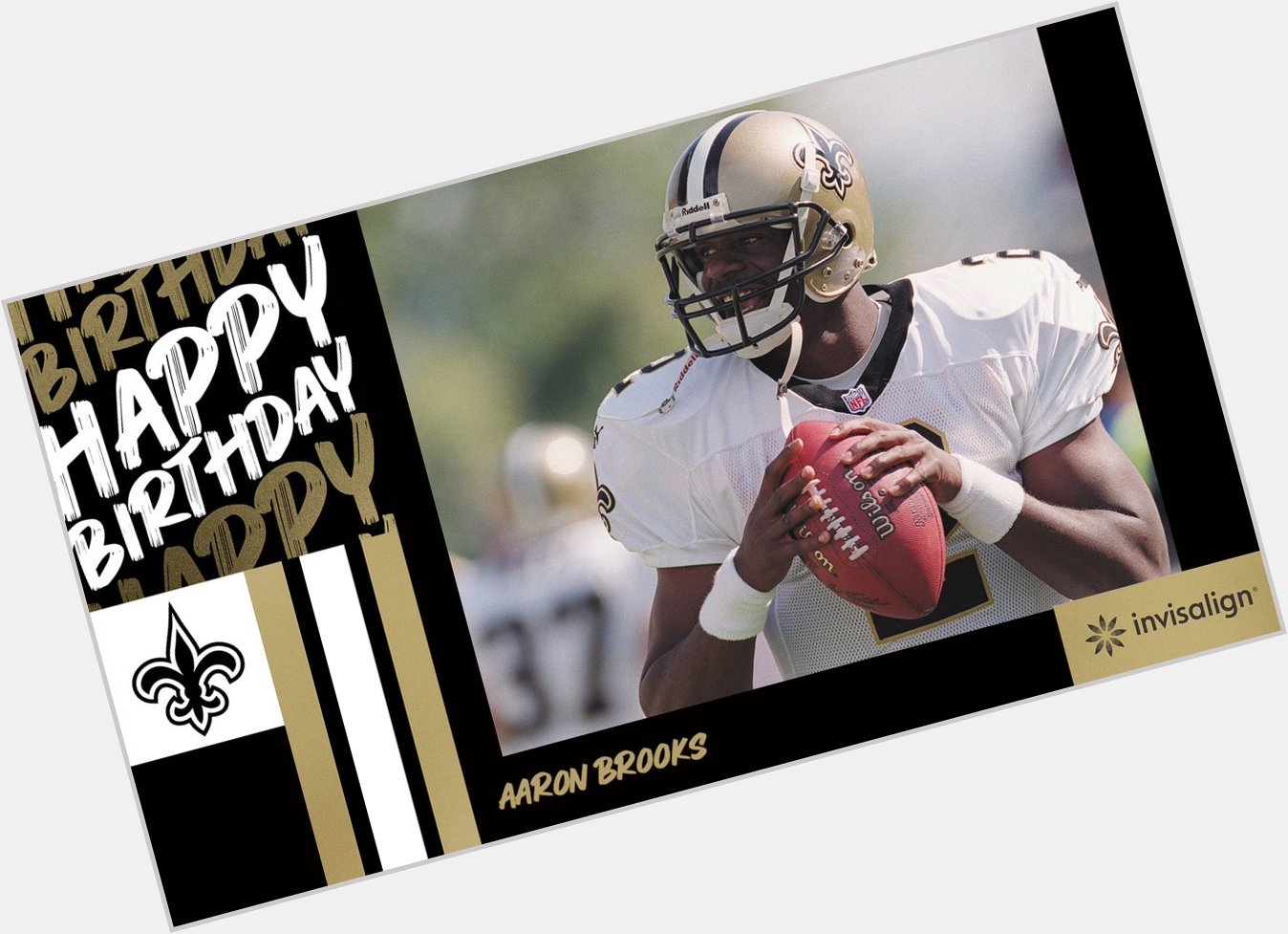 Happy birthday to Saints legend, Aaron Brooks!  