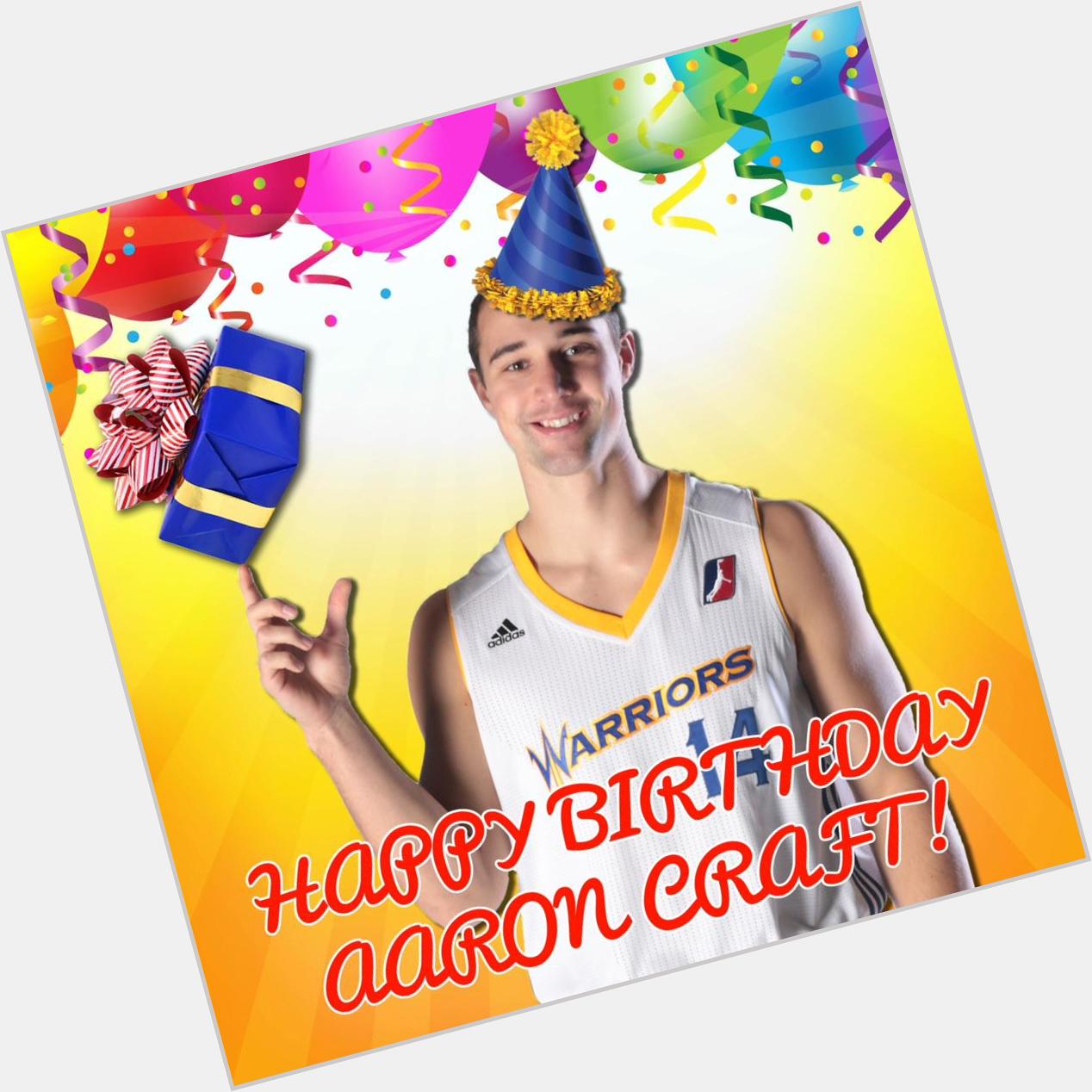   Join us in wishing a happy birthday to Aaron craft a future warrior 