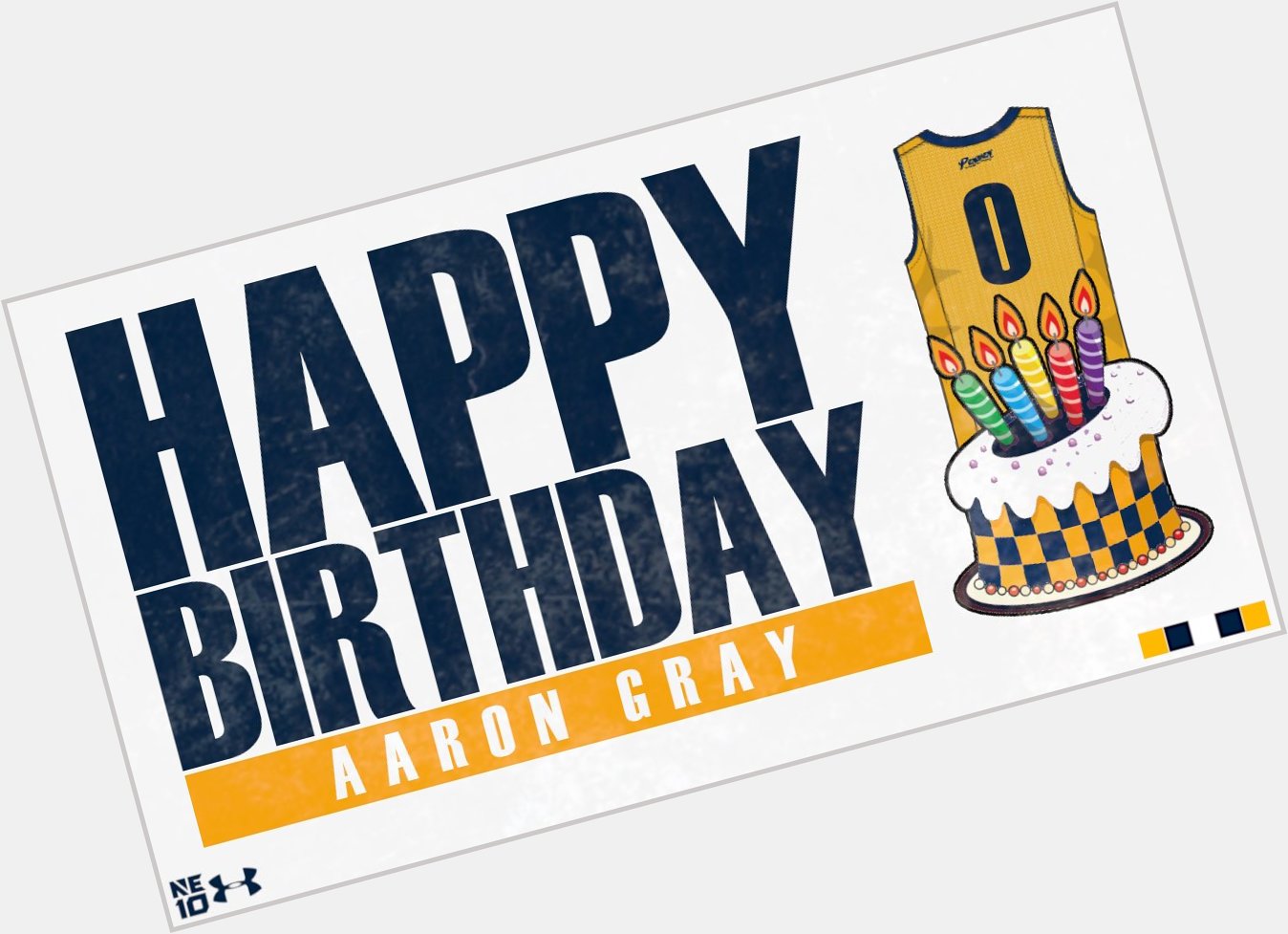   | Happy Birthday to freshman Aaron Gray! 