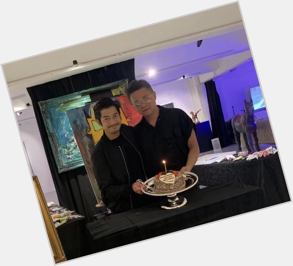 Drago Cavallo & friends celebrating Aaron Kwok 56th birthday. Happy Birthday Aaron! 