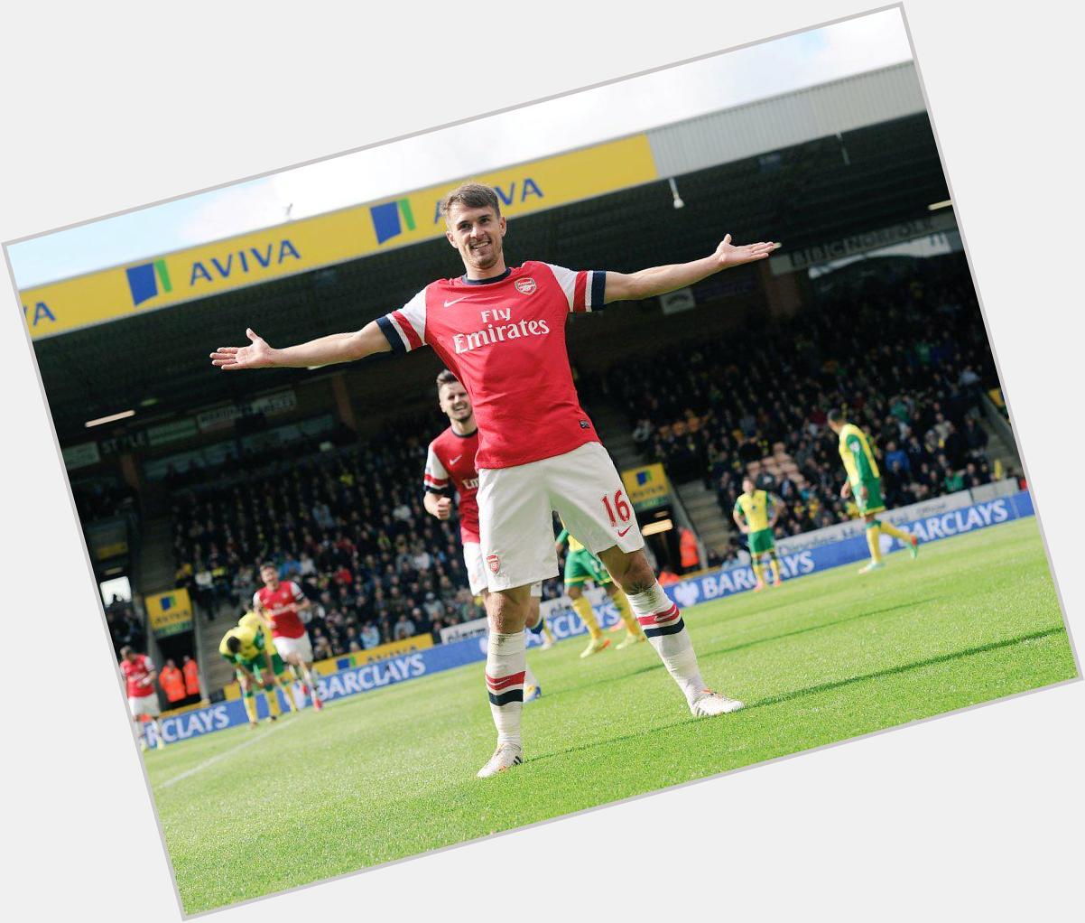 Happy birthday Aaron Ramsey.. hope to see you at Arsenal till the end of your career.. Stay Awesome 