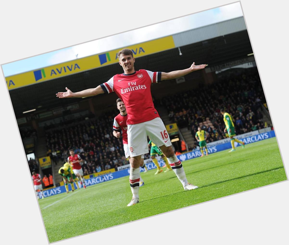 Happy 24th birthday to Aaron Ramsey and get well soon! 