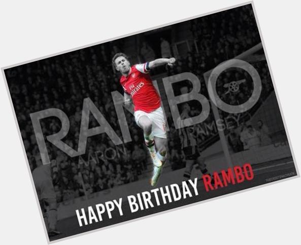 Happy birthday Aaron ramsey  
