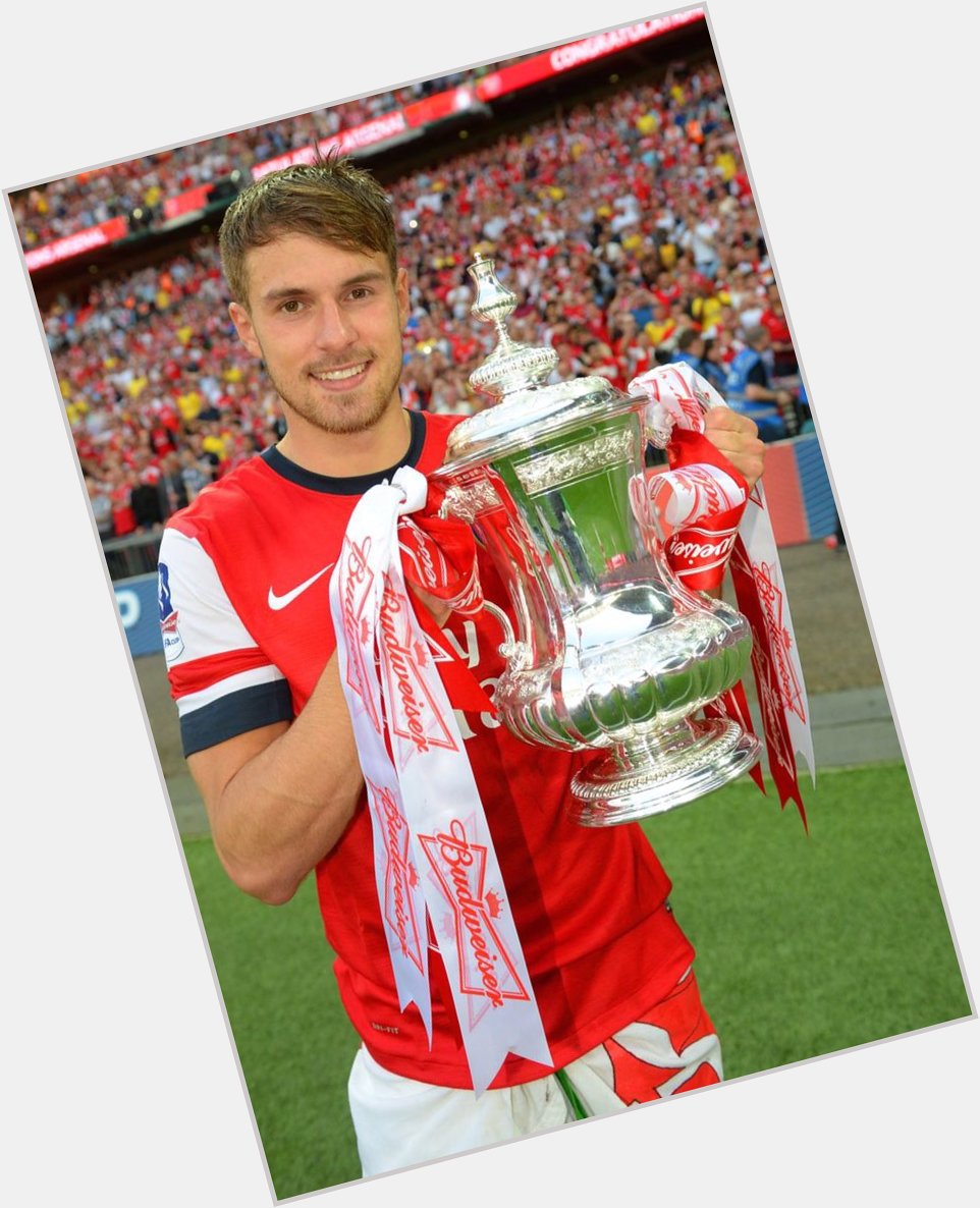Happy Birthday to Aaron Ramsey. Forever in his debt for the goal that won us the FA Cup. Hero. 