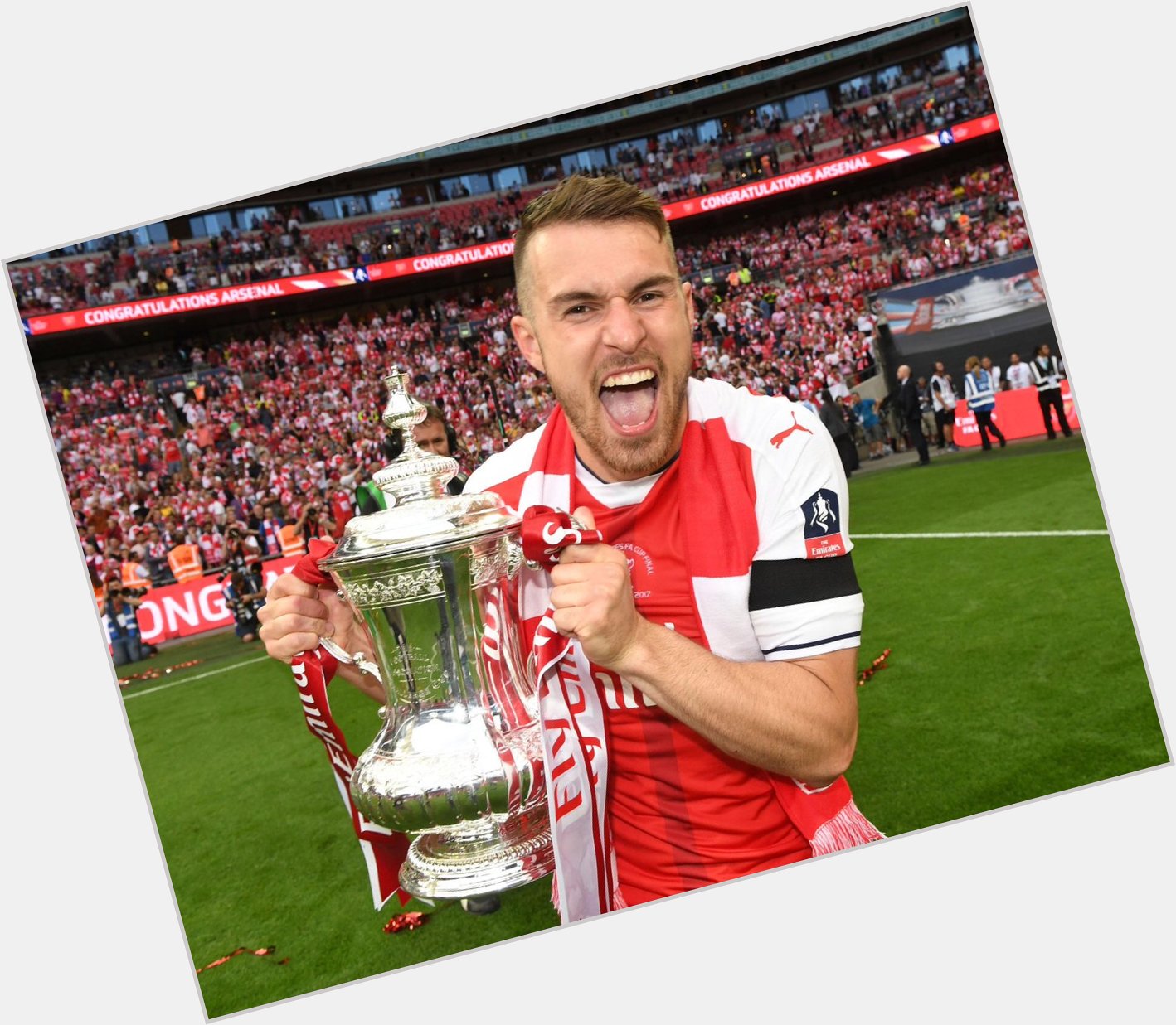  Happy birthday to Aaron Ramsey, who turns 28 today 