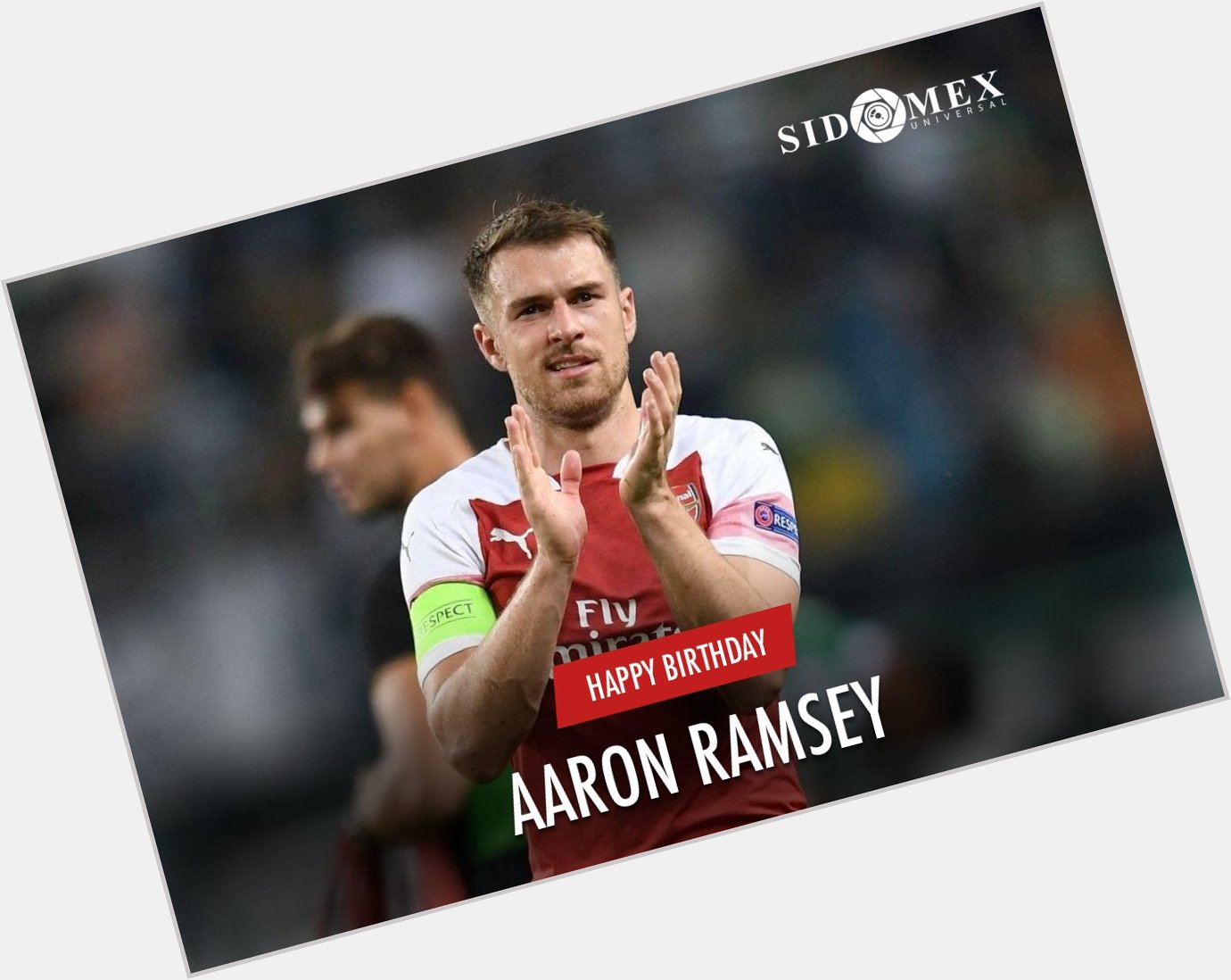 Happy Birthday to midfielder, Aaron Ramsey Have a fab one   
