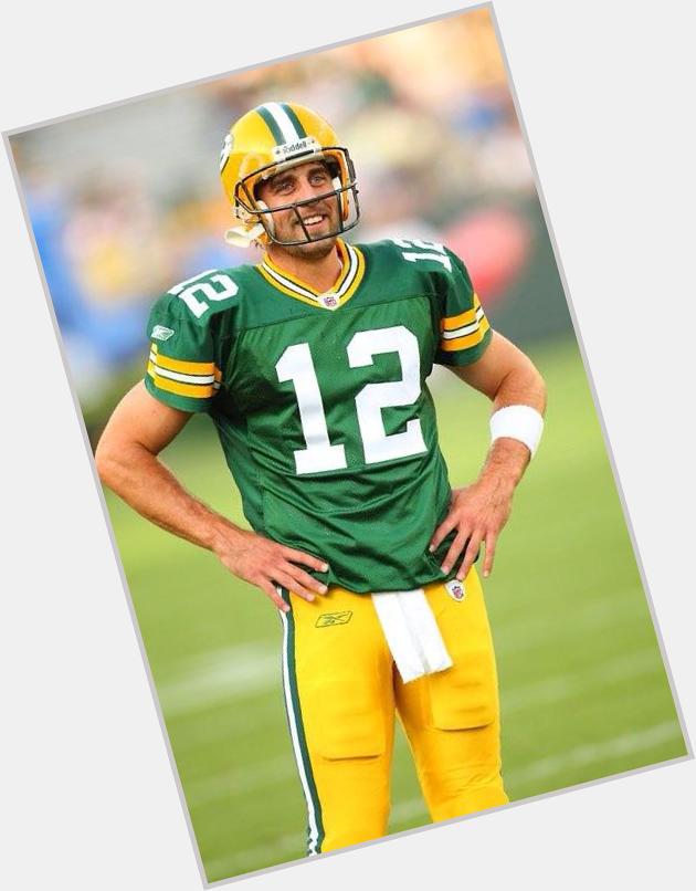 Happy birthday to my favorite Packer, Aaron Rodgers!  