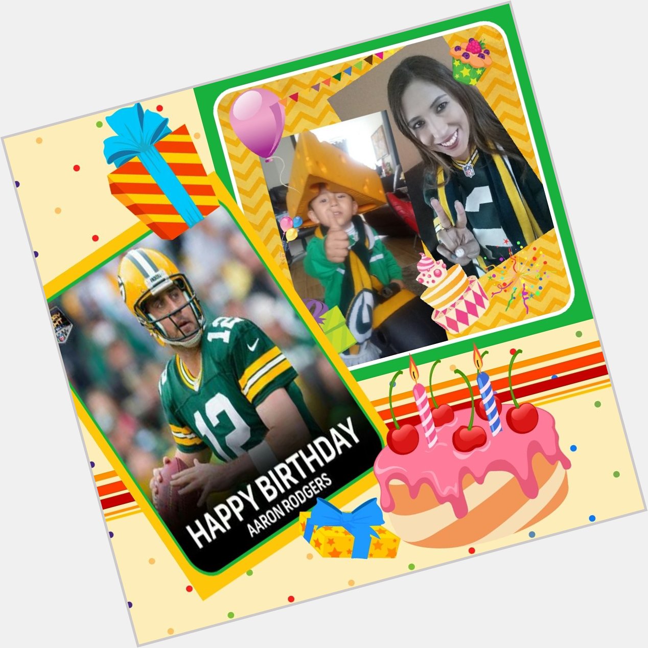 Wishing you a very happy birthday to the best QB..Happy Birthday Aaron Rodgers   