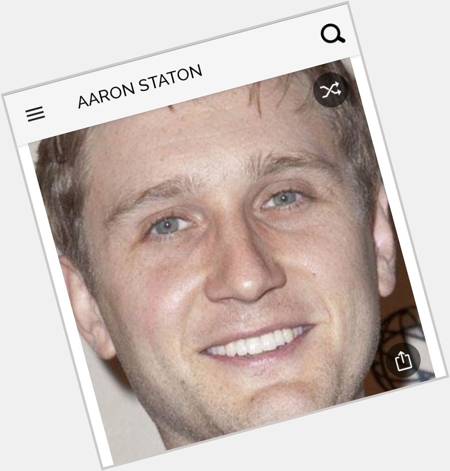 Happy birthday to this great actor.  Happy birthday to Aaron Staton 