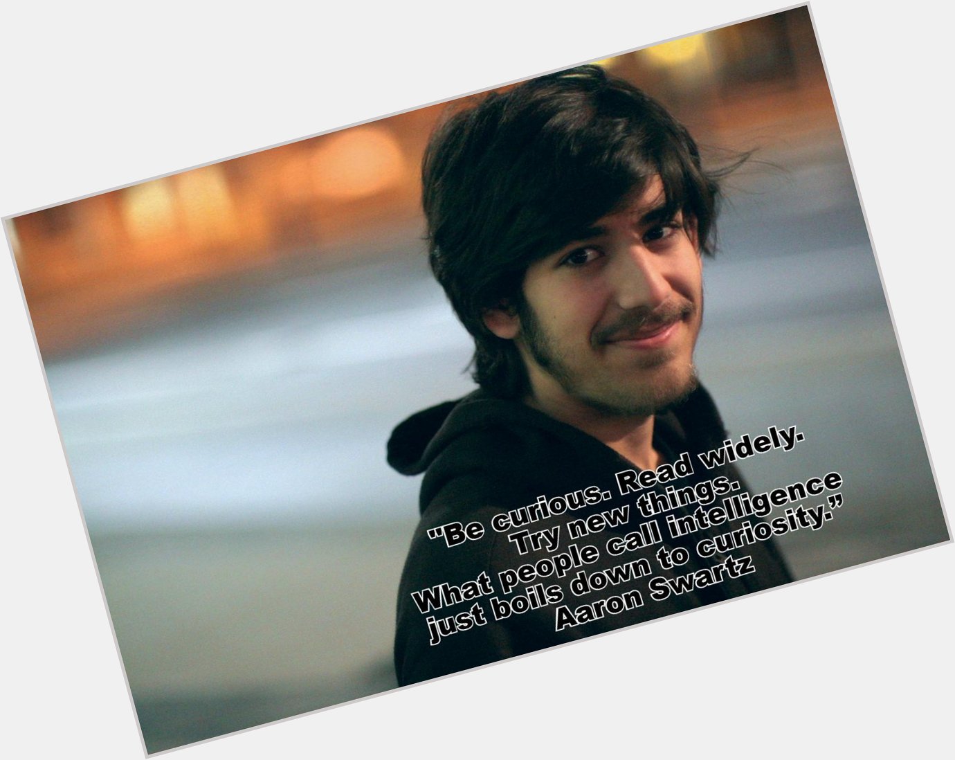 Happy Birthday Aaron Swartz. Were honored to carry on your legacy today. 