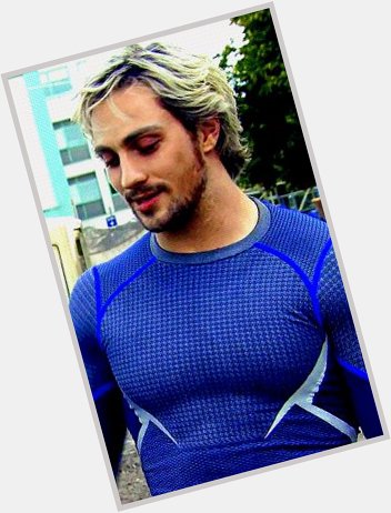 Also happy birthday to another amazing guy! Aaron Taylor Johnson  Forever wishing Pietro would come back  