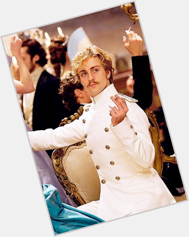 Happy birthday to Aaron Taylor Johnson and his high femme Vronsky 
