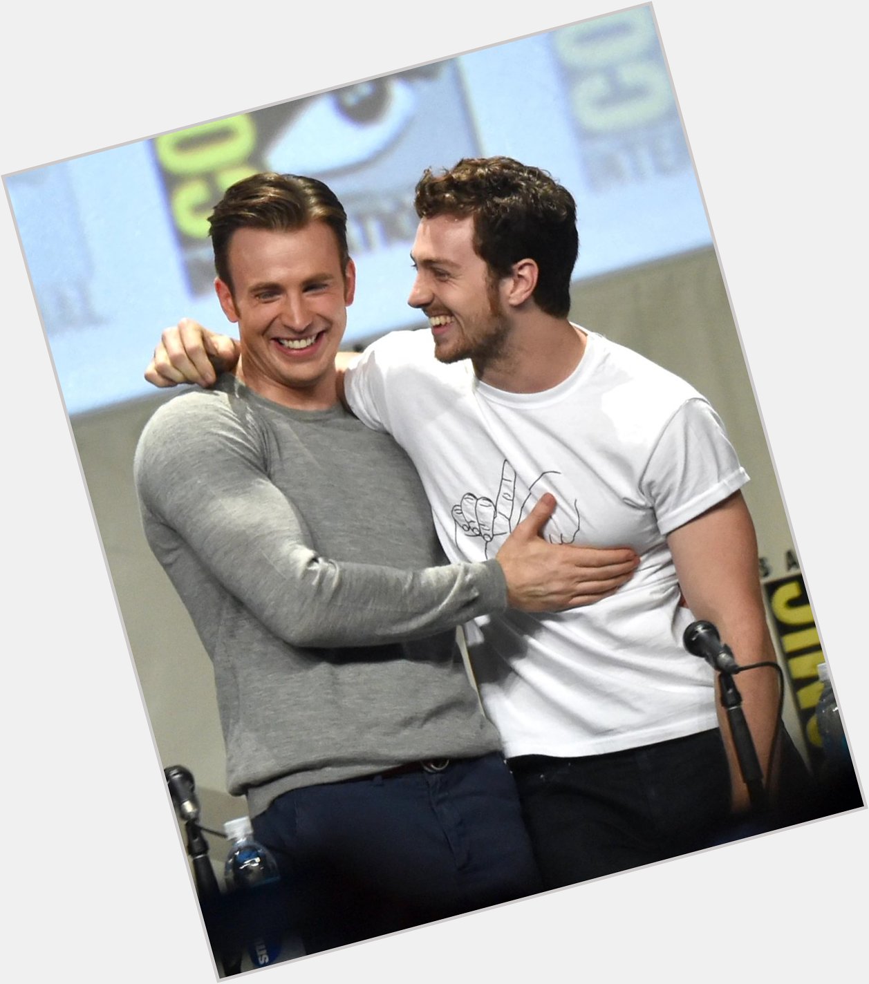 Happy Birthday to Chris Evans as well as his Gemini twin Aaron Taylor Johnson 