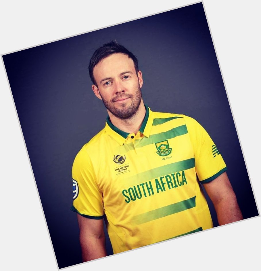 Happy birthday AB DEVILLIERS...the best in the world...    