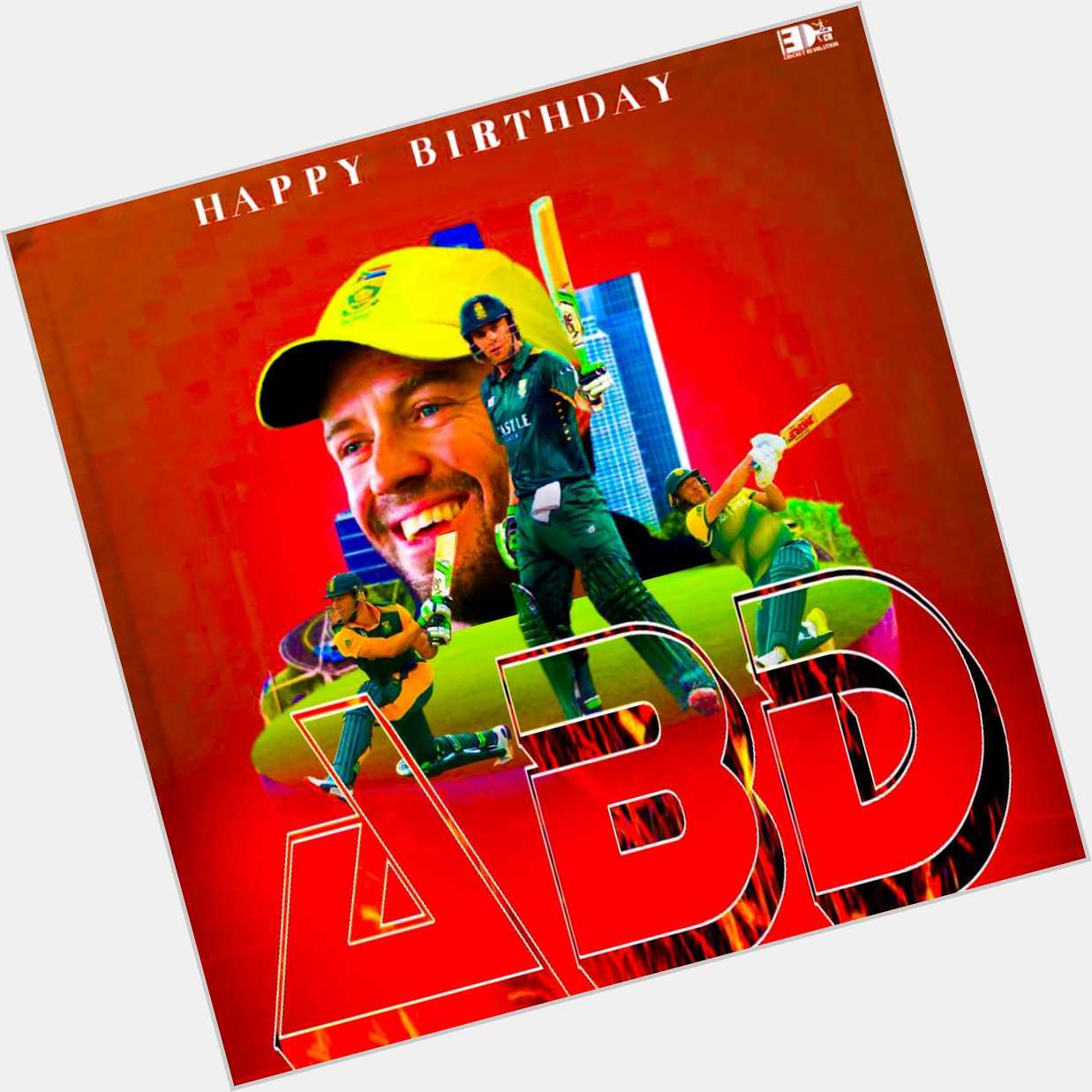 *Absolutely- Brilliant*

*AB Devilliers*

*Happy Birthday * 