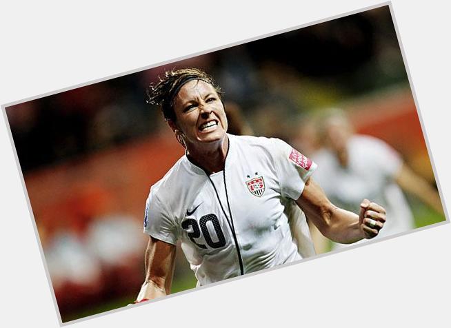 Happy birthday to the legend that is 
Abby Wambach 