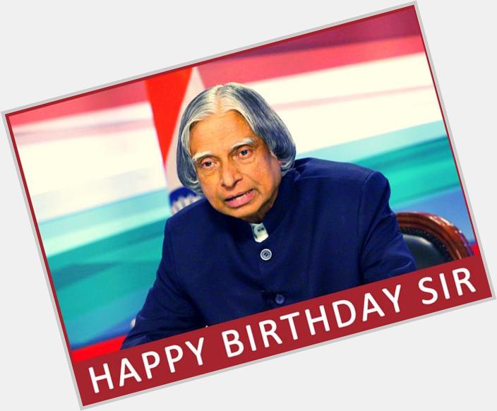 Join with us in wishing our great Abdul Kalam Sir a very happy birthday :) and spread your wishes too.. 