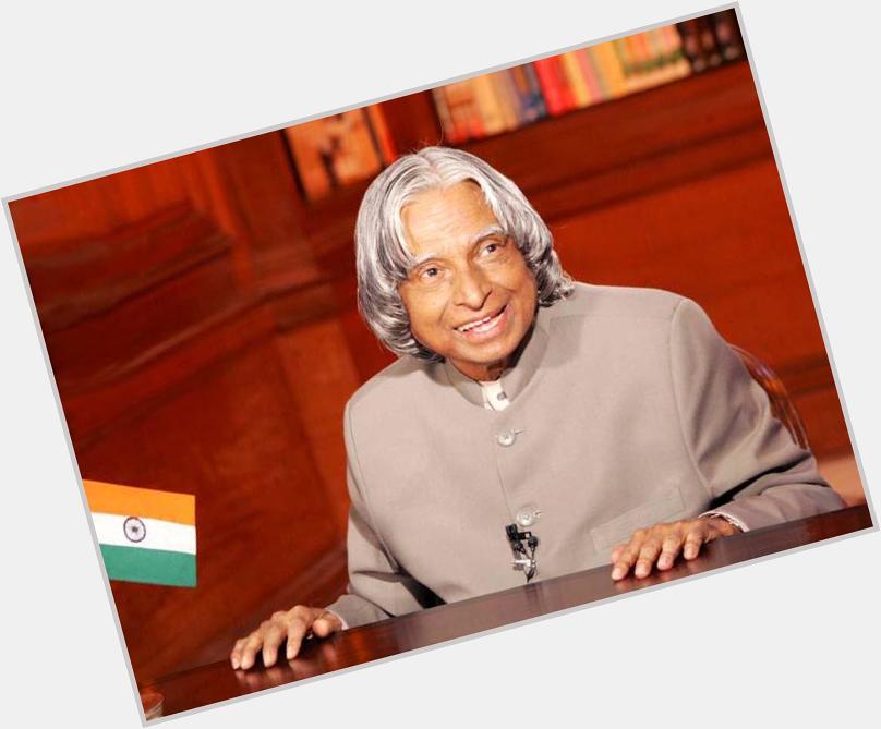 Wishing \Missile Man of India\ Dr.A.P.J Abdul Kalam A very Happy Birthday  