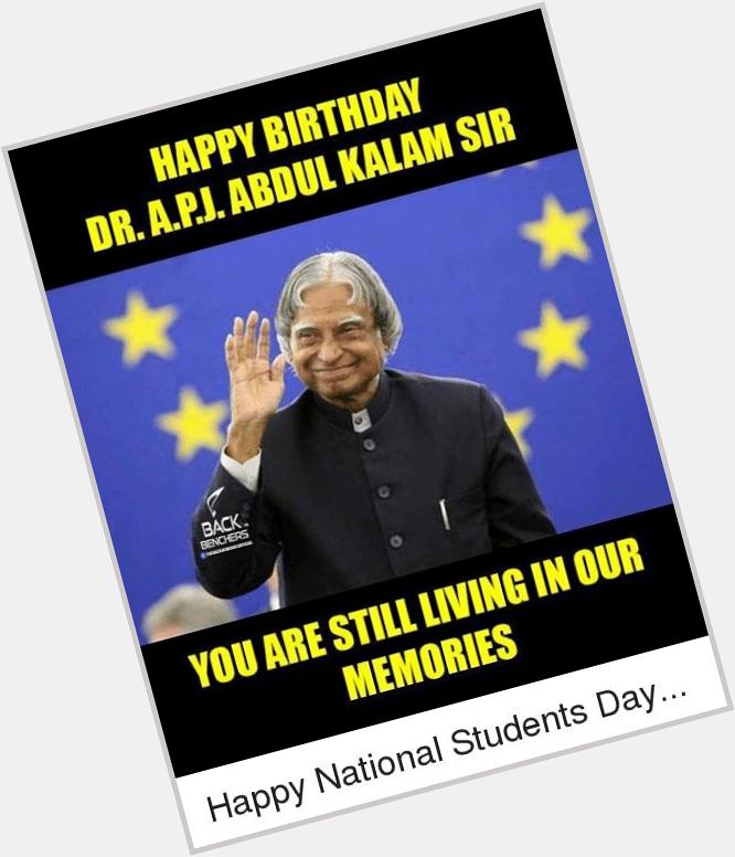 Happy birthday Avul Pakir Jainulabdeen Abdul Kalam Sir 
86th Birthday Anniversary   Man 