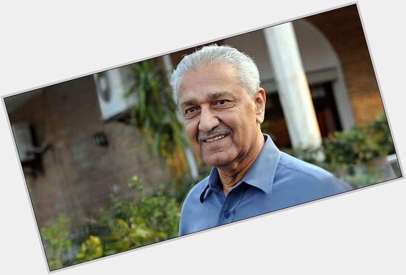Happy 83rd birthday to Mohsin e Pakistan Dr.Abdul Qadeer Khan  