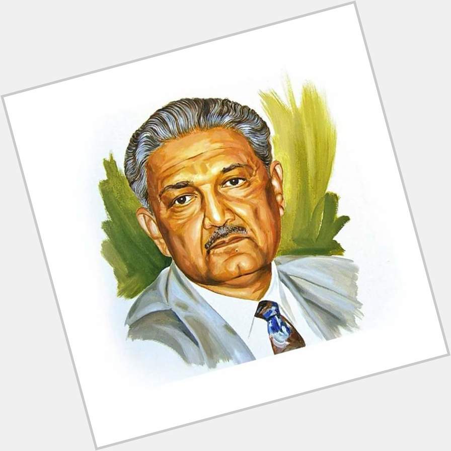 1st April. Happy Birthday Dr Abdul Qadeer Khan <3. Your vision shall live forever. 