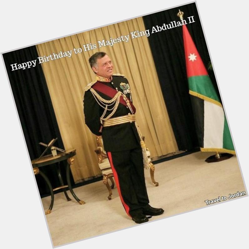 Tomorrow Marks King Abdullah II Birthday-
Happy Birthday to the Best King Ever.
God bless The King 