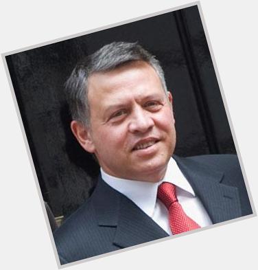 We wish happy birthday to HM King Abdullah II of Jordan 