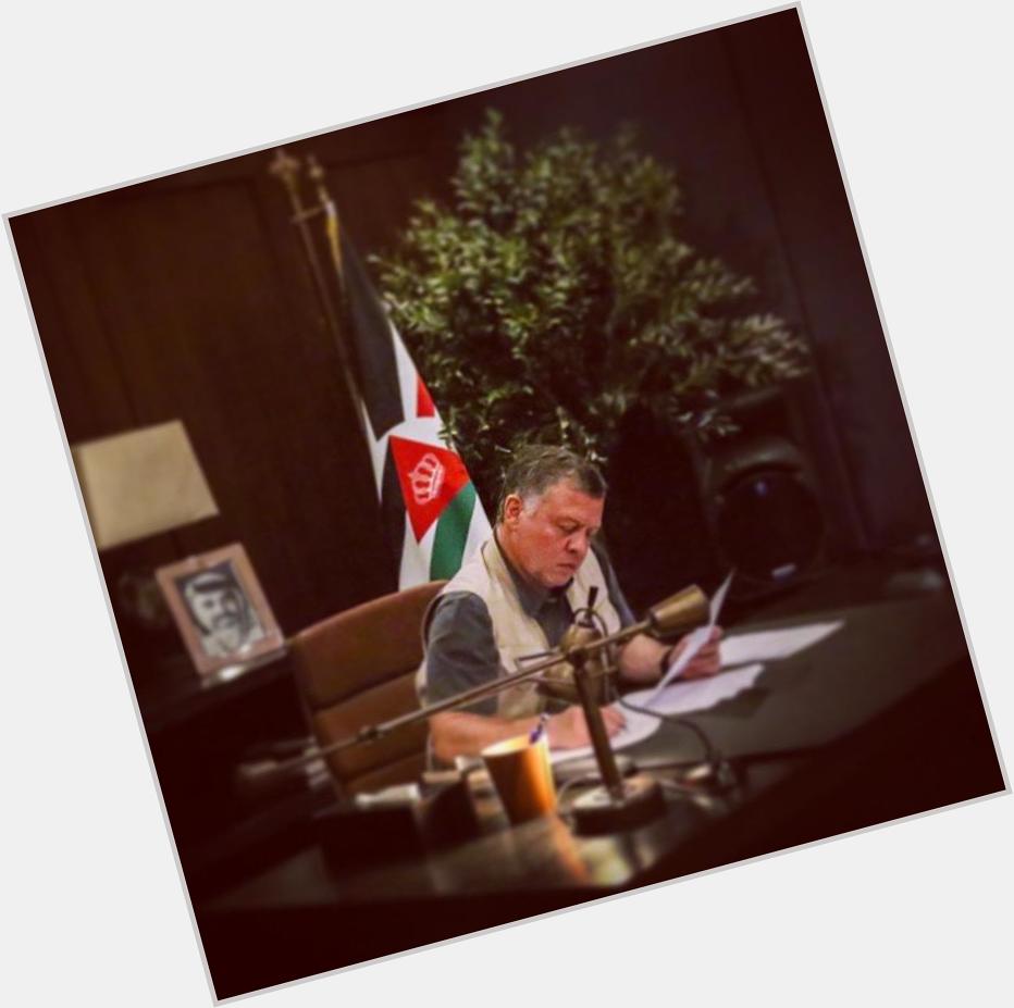 Happy birthday our majesty king abdullah II
May god give you the health & strength keeping us & Jordan first 