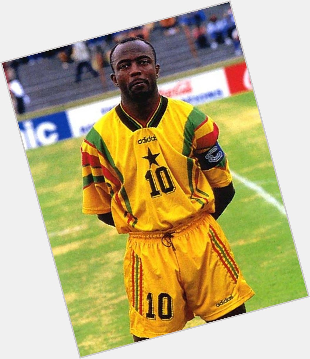 The real G.O.A.T of African football Abedi Pele 

Happy birthday Legend 