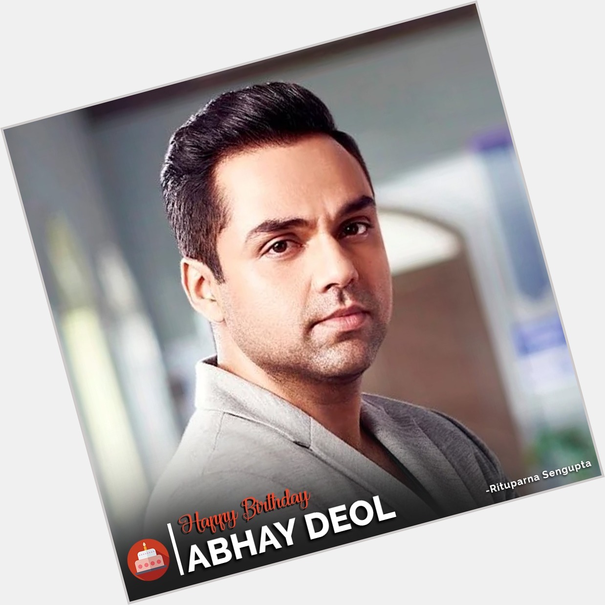   Wishing a very happy birthday to the very versatile actor, Abhay Deol!   
