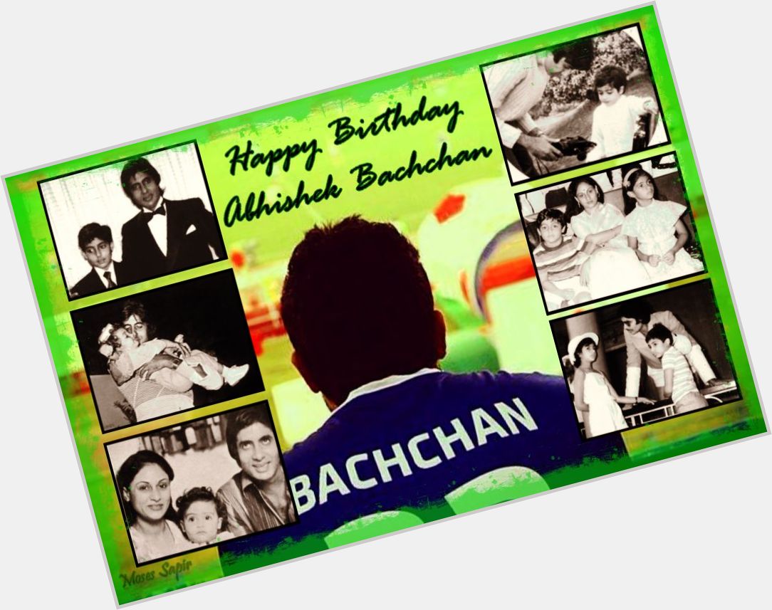  The celebration begins
Happy Birthday Abhishek Bachchan   