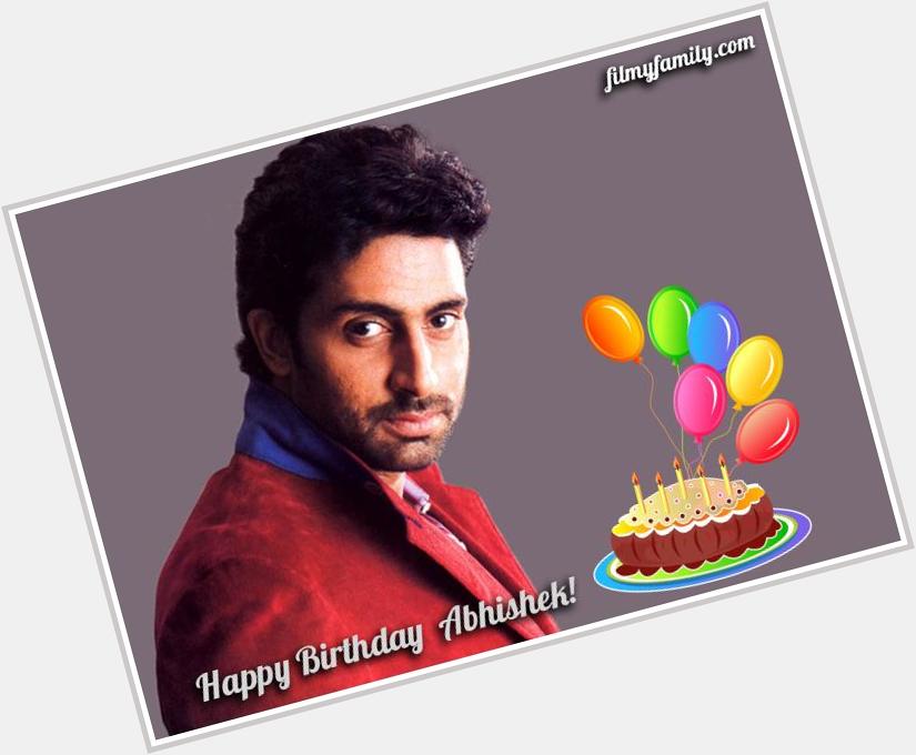 FilmyFamily wishes Abhishek Bachchan Happy Birthday 