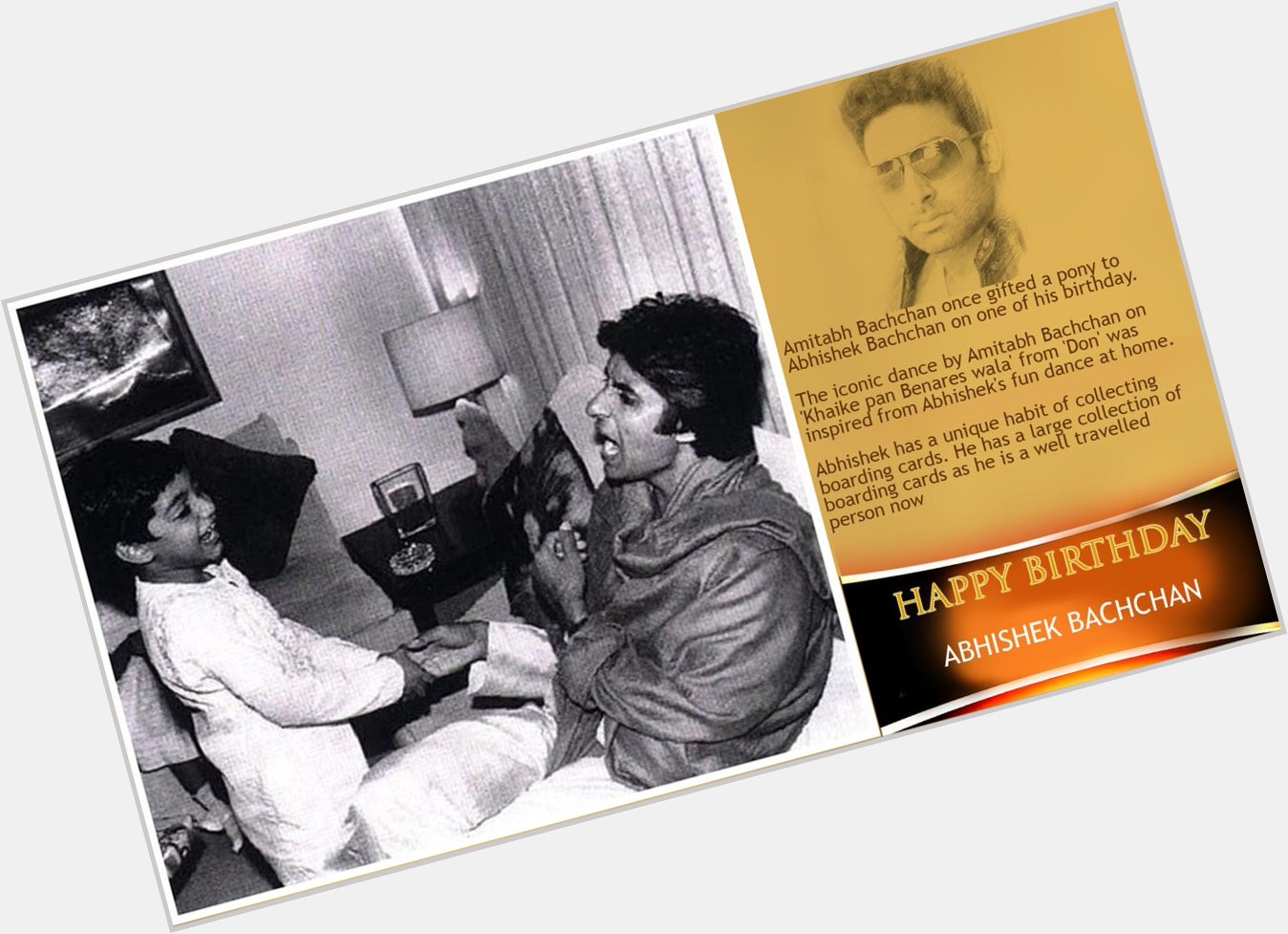  Wishing Abhishek Bachchan a very Happy Birthday! 