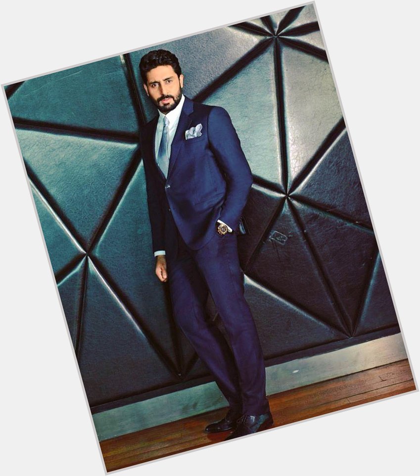  The tall, dark and handsome. Happy birthday sir Abhishek Bachchan! 