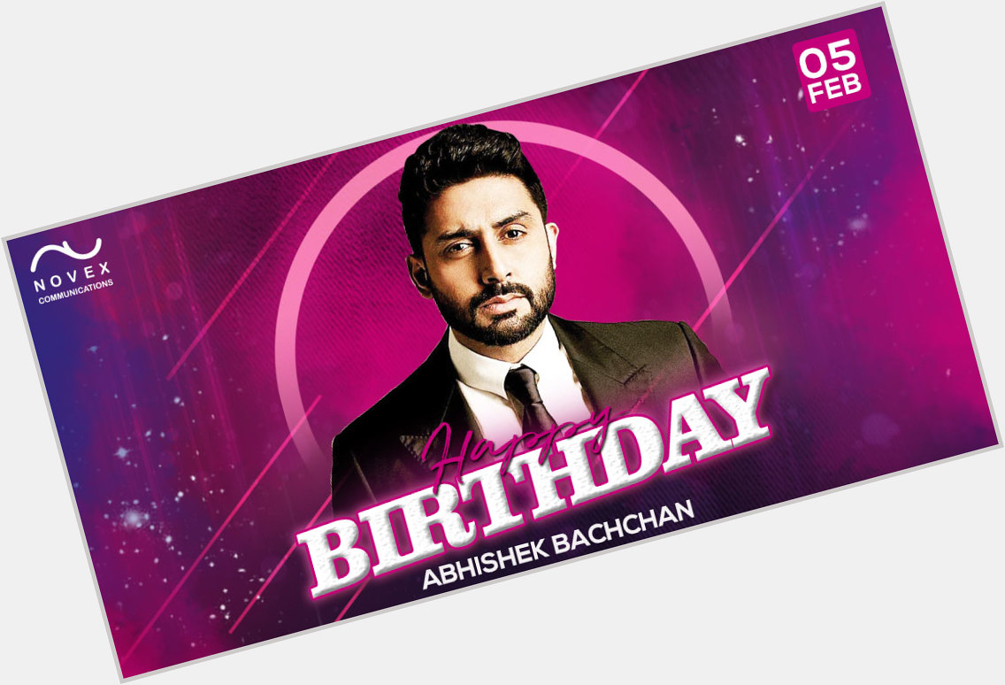 Happy Birthday to Abhishek Bachchan   