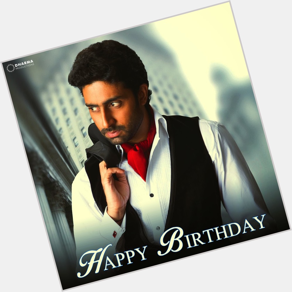 Happy 45th Birthday to Indian Actor,
Mr Abhishek Bachchan Ji. 