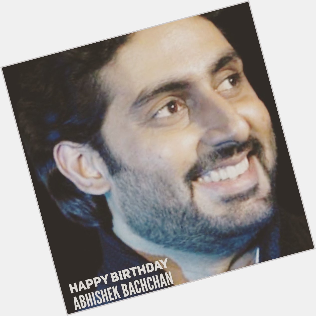 Happy Birthday Abhishek Bachchan & Good Wishes.                                        
