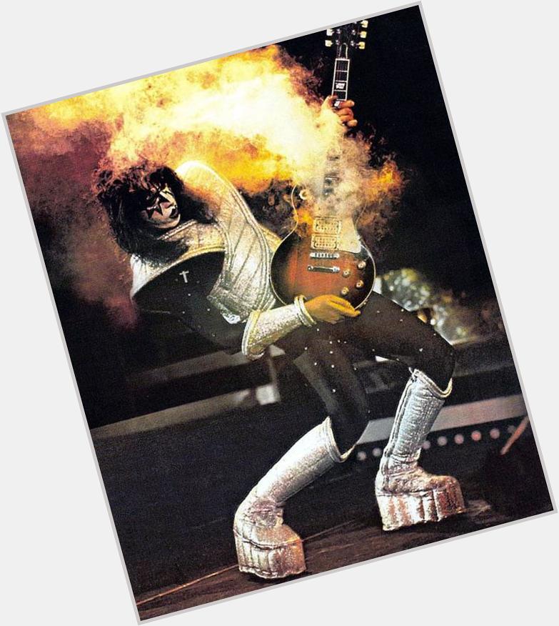 Happy Birthday, Ace Frehley. He\s the reason I first picked up the guitar. 