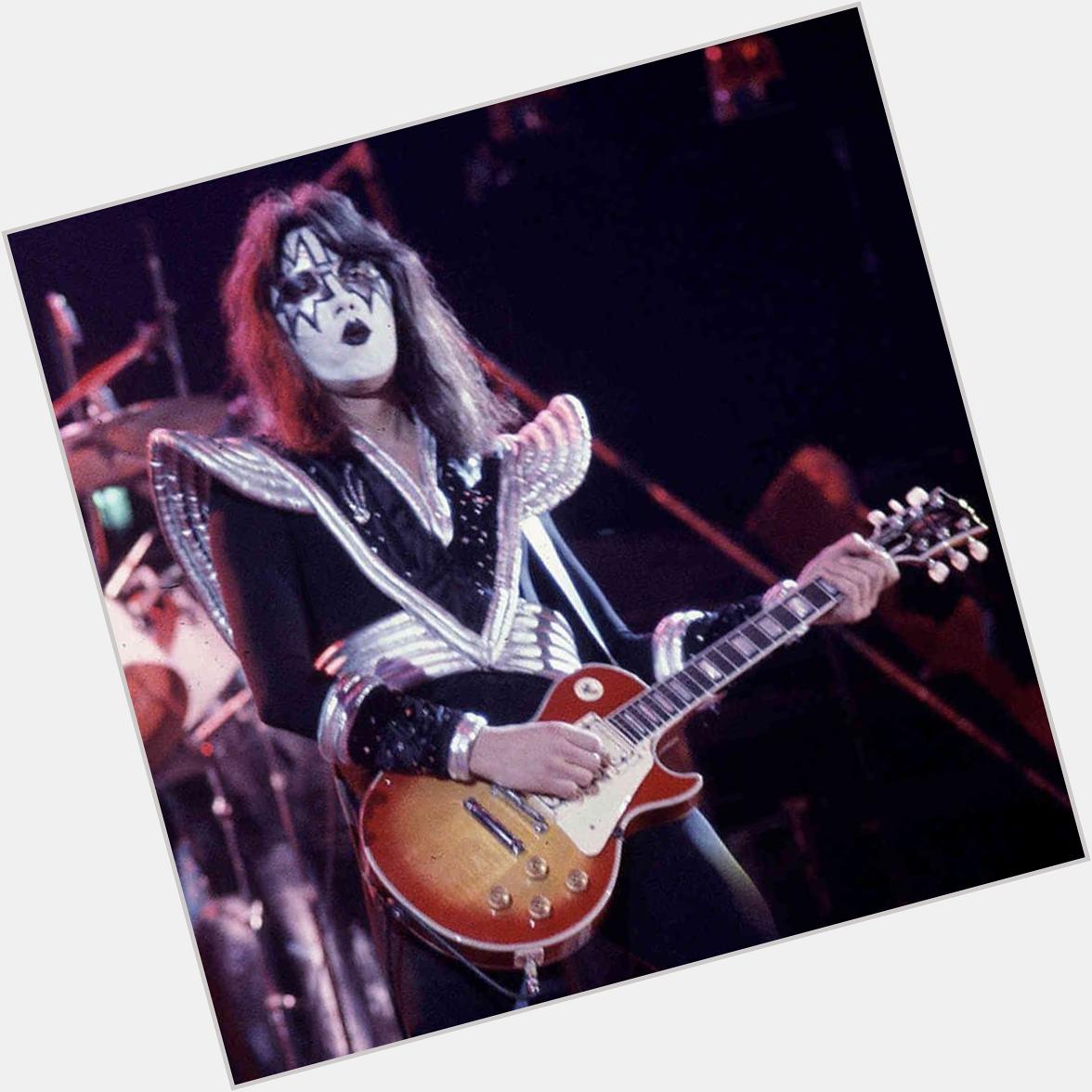 Happy 63rd Birthday Ace Frehley! The Space Ace of the hottest band in the world!  