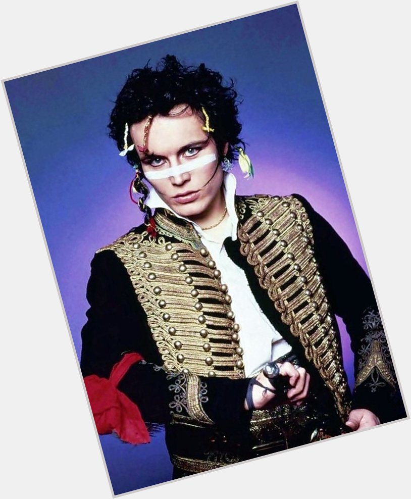 A big happy birthday to the wonderful Mr Adam Ant....61 today, Hope your day is as wonderful as you! 