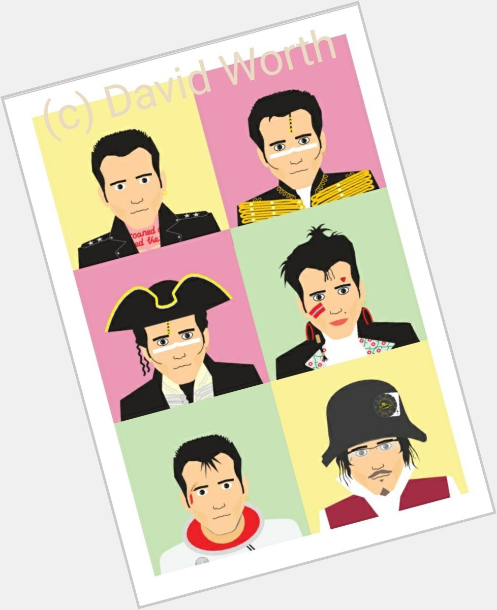  Happy Birthday to Adam Ant. Here he is through the years. 